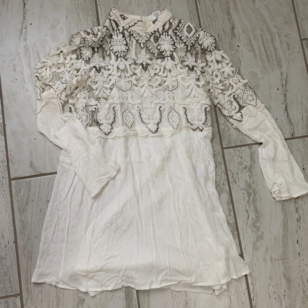 White dress
